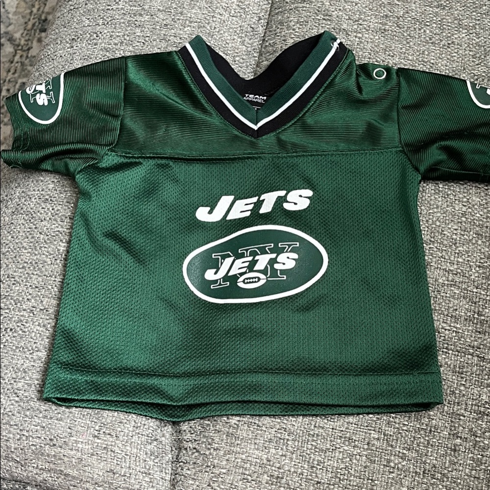 Kids Green Jets Sports Jersey